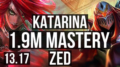 Kata Vs Zed Mid M Mastery Games Godlike Na