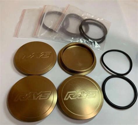 【未使用】新品未使用 Rays センターキャップ Te37 Ce28 ブロンズ アルミ レイズ 鍛造 アルミホイール Ssr Work Bbs