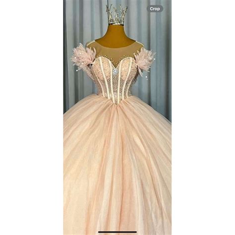 A Soft Nude Preowned Ballgown Shopee Philippines