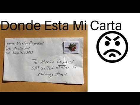 Son Datos Necesarios Para Enviar Una Carta Por Correo Postal Bambinos Web