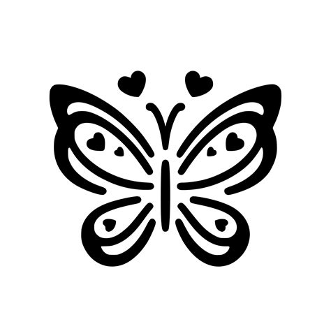 Heart Butterfly Svg Png Dxf Cricut And Laser Design Download