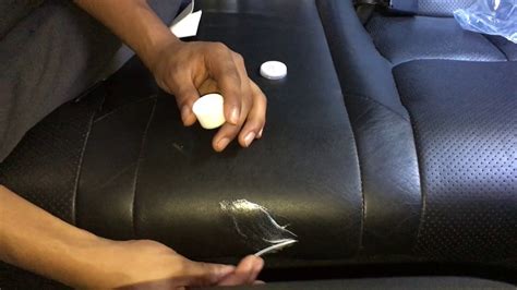 How To Repair Leather Car Seat Tear