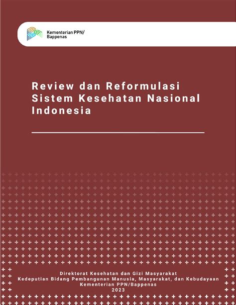 Articles Document On The Review And Reformulation Of The Indonesian