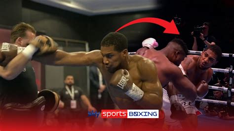 Anthony Joshua Vs Francis Ngannou Joshua Practised Perfect Punch That