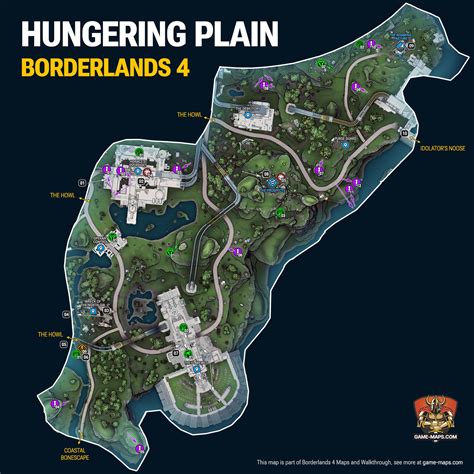 hungering plain map borderlands