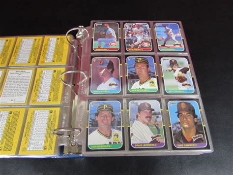 Lot Detail 1987 DONRUSS BASEBALL CARD SET