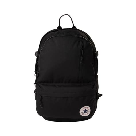 Converse Straight Edge Backpack - Black | Journeys