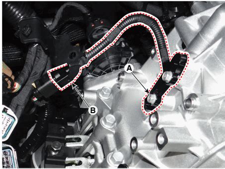 Kia Forte Input Speed Sensor Dual Clutch Transmission Control System