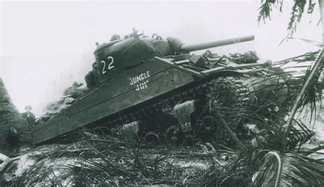 Improvised Armor On M Shermans In The Pto Tank Encyclopedia