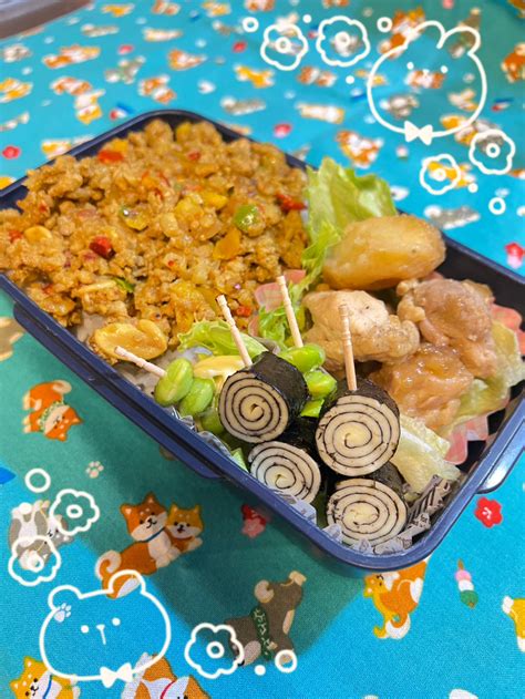 ゆき茶が投稿したフォト「お弁当🍙334 ★ご飯 ★キーマカレー ★枝豆 ★チーズ海」 2022 11 22 063453 Limia リミア