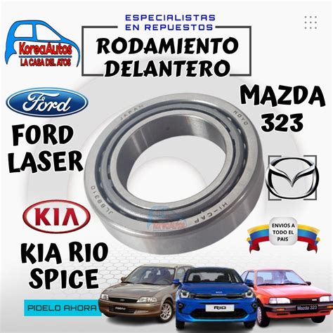 RODAMIENTO DELANTERO FORD LASER MAZDA 323 KIA RIO STYLUS