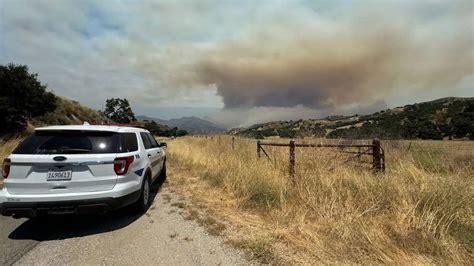 Lake Fire In Santa Barbara County Ca Grows To Acres San Luis