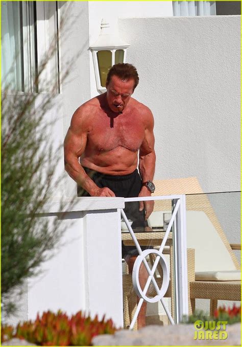 BLOG Arnold Schwarzenegger Shows Off Buff Shirtless Body In Cannes