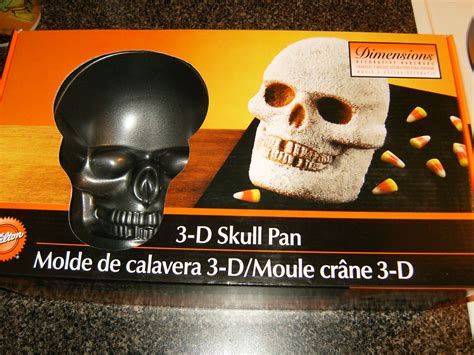 3 D Skull Pan Wilton Shapedpan Dimensions 3 D Skul