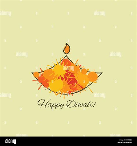 Happy Diwali Illustration Stock Vector Image And Art Alamy