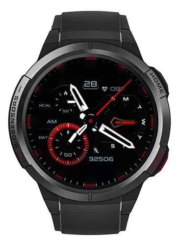 Smartwatch Mibro Watch Gs Amoled Gps Color De La Caja Negro