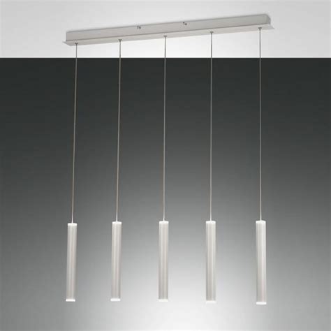 FABAS LUCE Prado LED Pendelleuchte Mit Dimmer 5 Flammig 3685 48 102