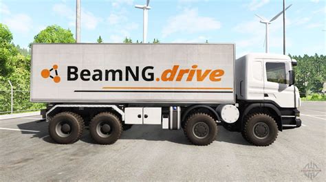 Scania 8x8 Heavy Utility Truck V20 Für Beamng Drive