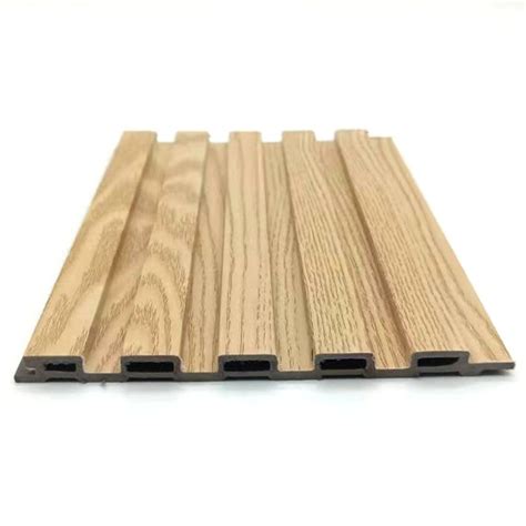 Vertical Wooden Slats Pine Wood Fluted Panels For Wall New Design Wood