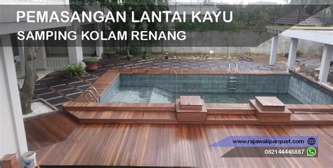 Inspirasi Desain Kolam Renang Memukau Dengan Deck Kayu