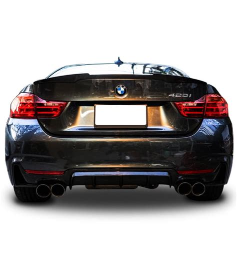 Bmw 4 Serisi F32 F33 F36 M Perfomance Sağ Sol Cift Cıkış Arka Tampon