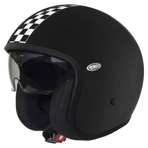 Premier Motorrad Helm Vintage Jethelm Star Carbon Bm Grey L Motos