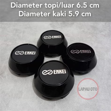 Jual Dop Velg Racing Variasi Enkei 6 5 Cm Kerucut Harga 4 Pcs Shopee