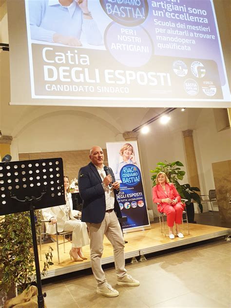 CATIA DEGLI ESPOSTI E LA SUA COALIZIONE BASTIA CIVICA BASTIA FUTURA