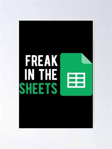 "Sheets Funny Accounting Accountant" Poster for Sale by All-Patterns ...