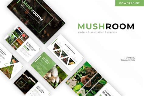 Mushroom - Powerpoint Template, Presentation Templates - Envato Elements