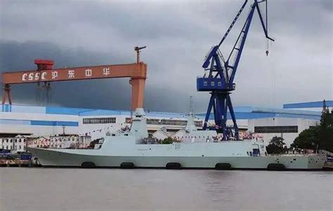 Hudong Zhonghua Shipbuilding Has Launched The First Type 054b Class