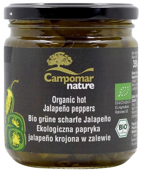 Papryka Jalapeno Zielona Krojona W Zalewie Bio 350 G 130 G