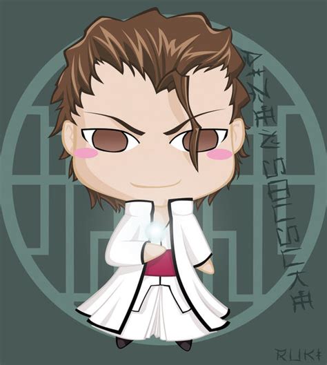 Bleach Chibi Nr 21 Aizen By Rukichen On Deviantart