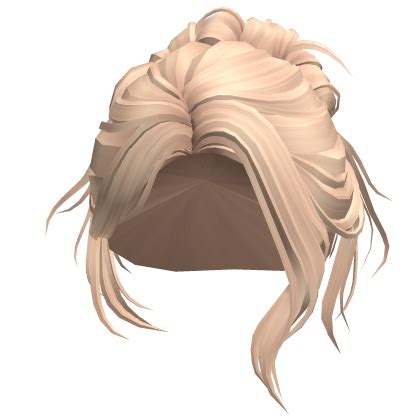 Loose Messy Updo Blonde Roblox
