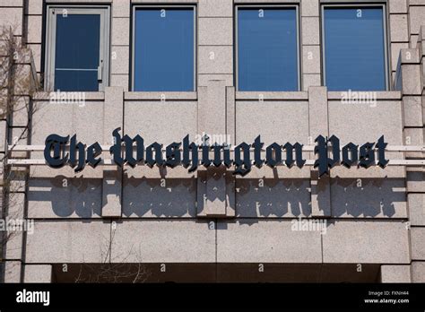 The Washington Post headquarters building - Washington, DC USA Stock ...