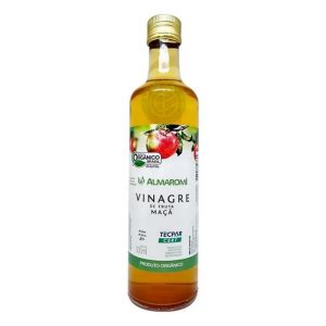 Vinagre de Maça Almaromi Organico 500ml vidro Cerealista Online