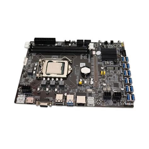 Amazon In Buy GadgetKarePro 12 GPU Mining Motherboard B75 Chipset LGA