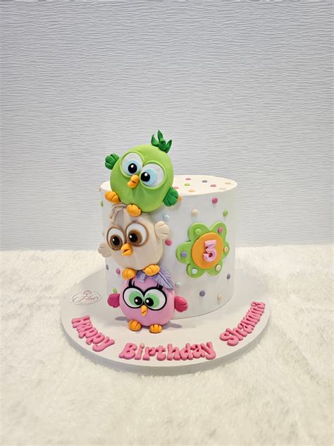 Cute Angry Birds Cake - Flair Cake Boutique