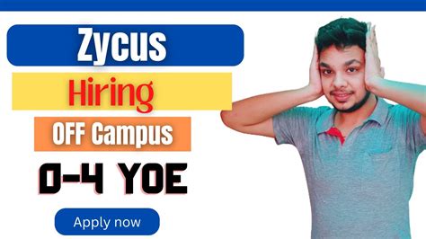 Zycus Off Campus Hiring Drive