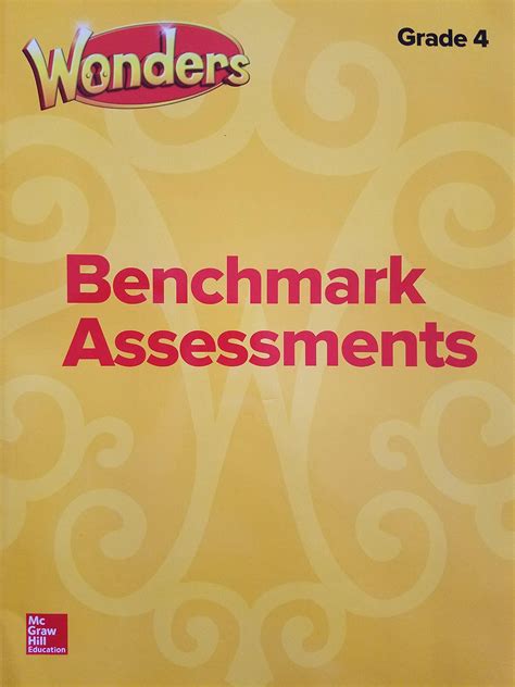 Wonders Benchmark Assessments Grade 4 9780076794164 0076794164 Pre Owned Like New