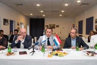 Visite de travail de Xavier Bettel en Israël et en Palestine 11 13 09