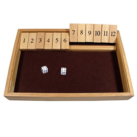 Shut the Box Game – 12 Numbers | Royal Billiard & Recreation