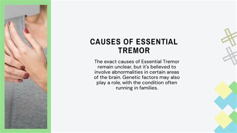 Ppt Essential Tremor Causes Symptoms And Treatment Options Powerpoint Presentation Id 13177237