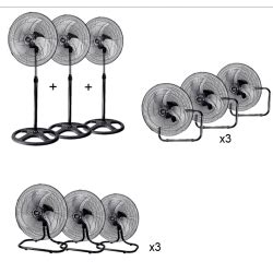 Chrome Table Fan Casafan Retrojet White Home Indoor Air Quality