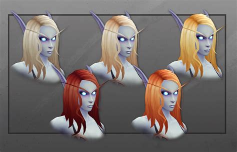 Preview Of New Customization Options For Void Elves Nightborne