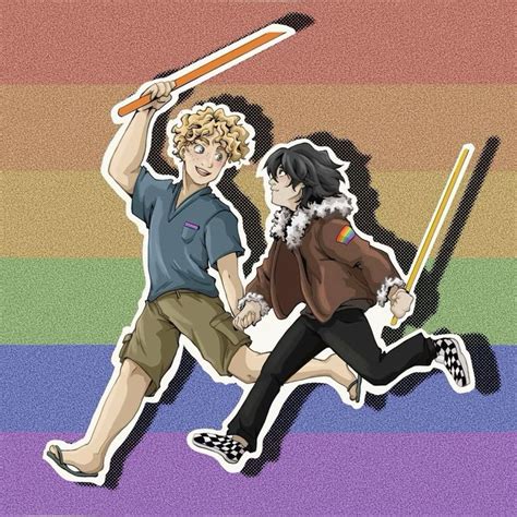 Nico Di Angelo And Will Solace By Pfefferminz