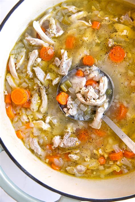 Chicken Barley Soup The Forked Spoon