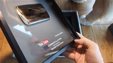 Youtube Subscriber Silver Play Button Unboxing Hanging Youtube