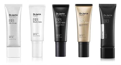 Review of Top Five Dr Jart BB Creams