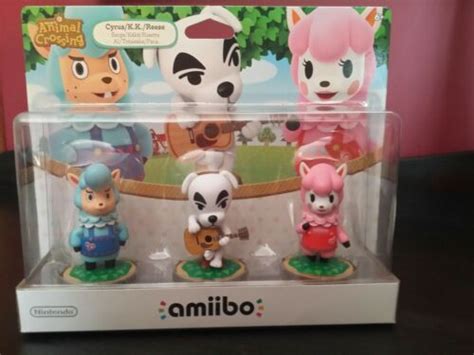 Amiibo Animal Crossing Cyrus Kk Reese Nintendo Usa Version New Sealed